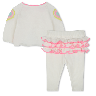 Conjunto de punto de algod&oacute;n BILLIEBLUSH NI&Ntilde;A
