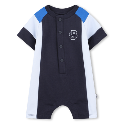 Mono corto tricolor BOSS NI&Ntilde;O