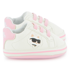 Zapatillas de cuero sint&eacute;tico KARL LAGERFELD KIDS 
                    NI&Ntilde;A