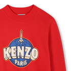 Sudadera de forro polar sin cepillar KENZO KIDS 
                    NI&Ntilde;O