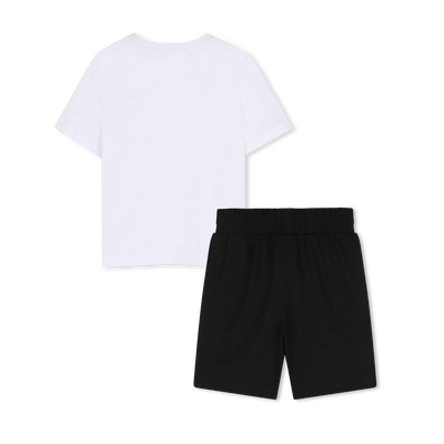 Conjunto de camiseta y pantalones cortos. BOSS NI&Ntilde;O