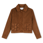 Chaqueta de ante MARC JACOBS 
                    NI&Ntilde;A