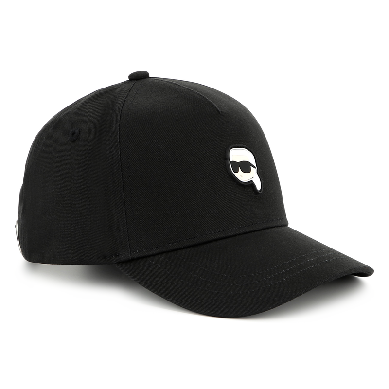 Gorra ajustable de algod&oacute;n KARL LAGERFELD KIDS 
                        NI&Ntilde;O