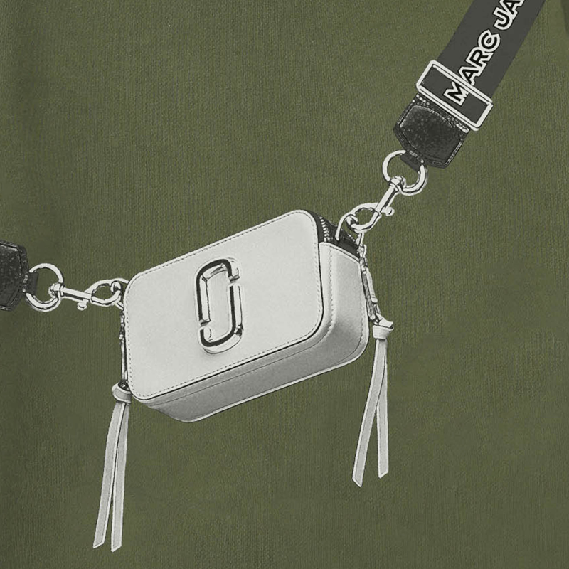 Vestido con capucha MARC JACOBS 
                        NI&Ntilde;A