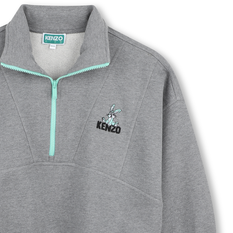 Sudadera con cuello de camionero KENZO KIDS 
                        NI&Ntilde;O