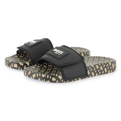 Chanclas con velcro BOSS NI&Ntilde;O