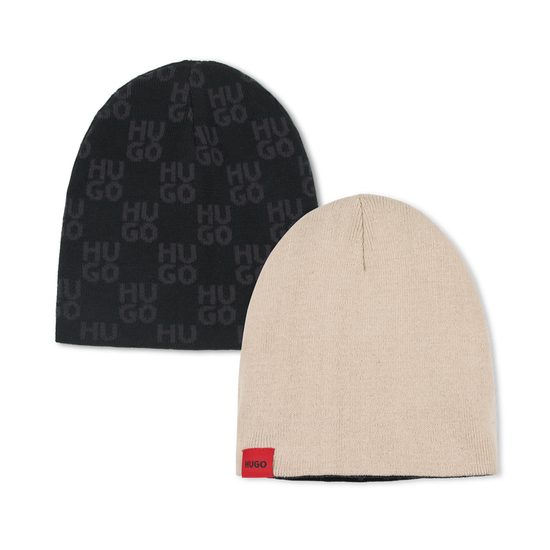 Gorro de doble capa HUGO 
                        NI&Ntilde;O