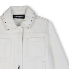 Chaqueta con cremallera KARL LAGERFELD KIDS 
                    NI&Ntilde;A