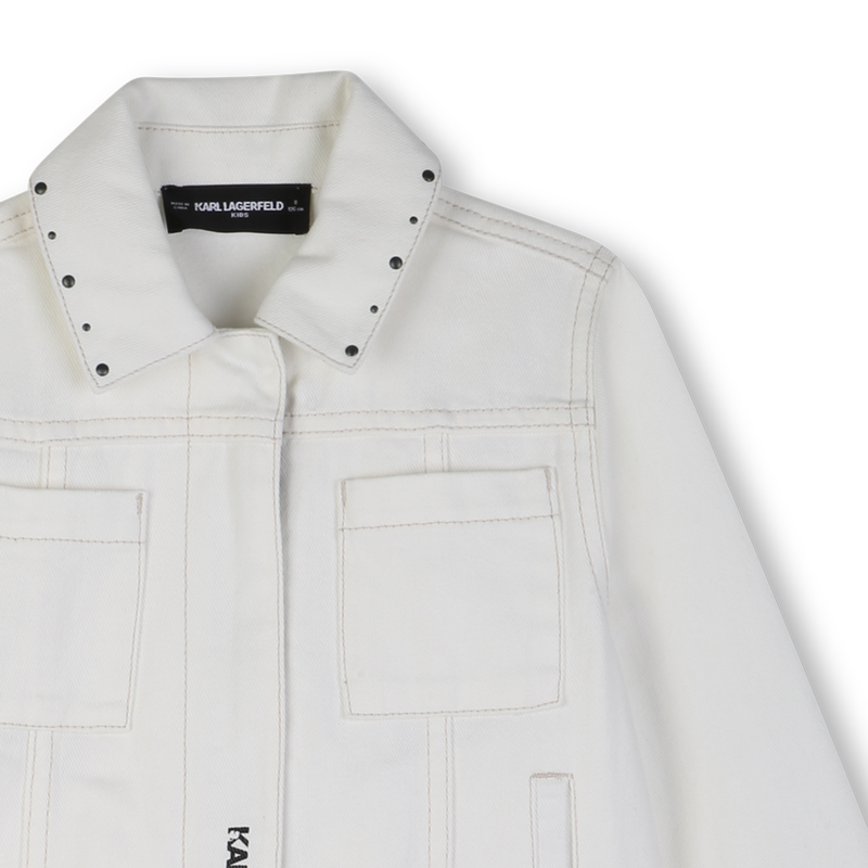 CHAQUETA CON CREMALLERA KARL LAGERFELD KIDS 
                        NI&Ntilde;A