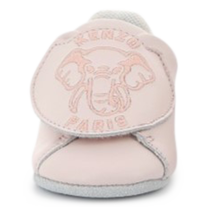 Patucos de cuero con velcro KENZO KIDS 
                        UNISEXO