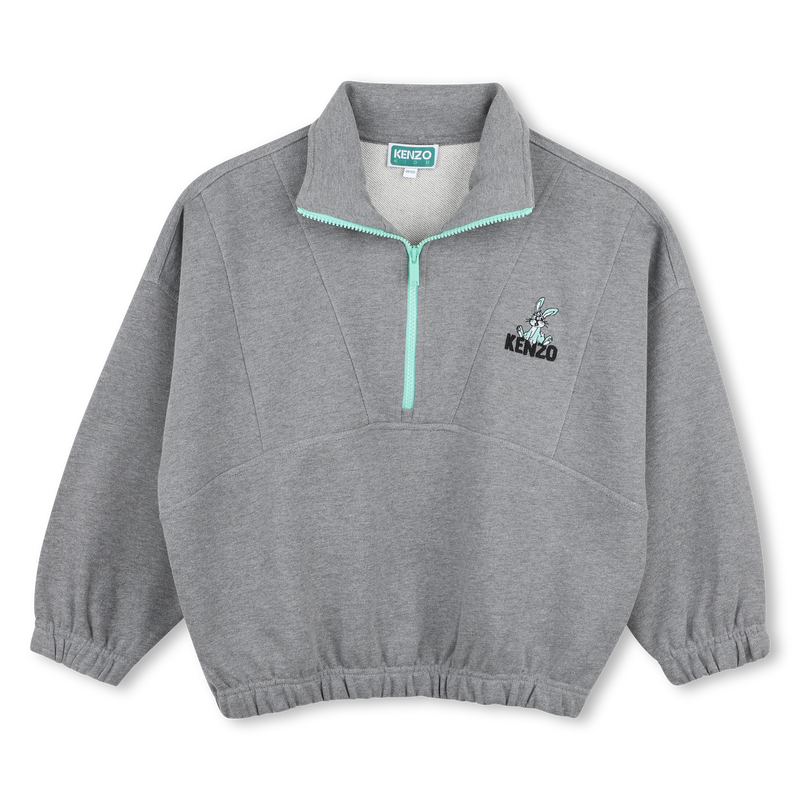 Sudadera con cuello de camionero KENZO KIDS 
                        NI&Ntilde;O