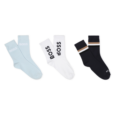 Pack de 3 pares de calcetines BOSS NI&Ntilde;O