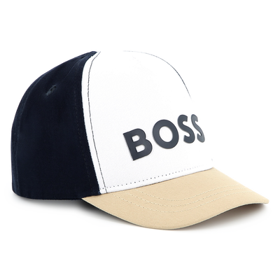 Gorra ajustable de algod&oacute;n BOSS NI&Ntilde;O
