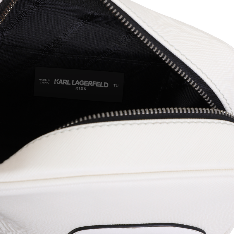 Bolso ajustable con parche KARL LAGERFELD KIDS 
                        NI&Ntilde;A