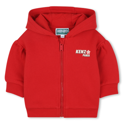 C&aacute;rdigan jogging de vell&oacute;n KENZO KIDS NI&Ntilde;A