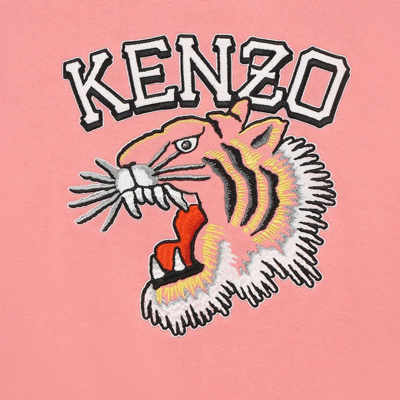 Sudadera de algod&oacute;n bordada KENZO KIDS 
                        NI&Ntilde;A