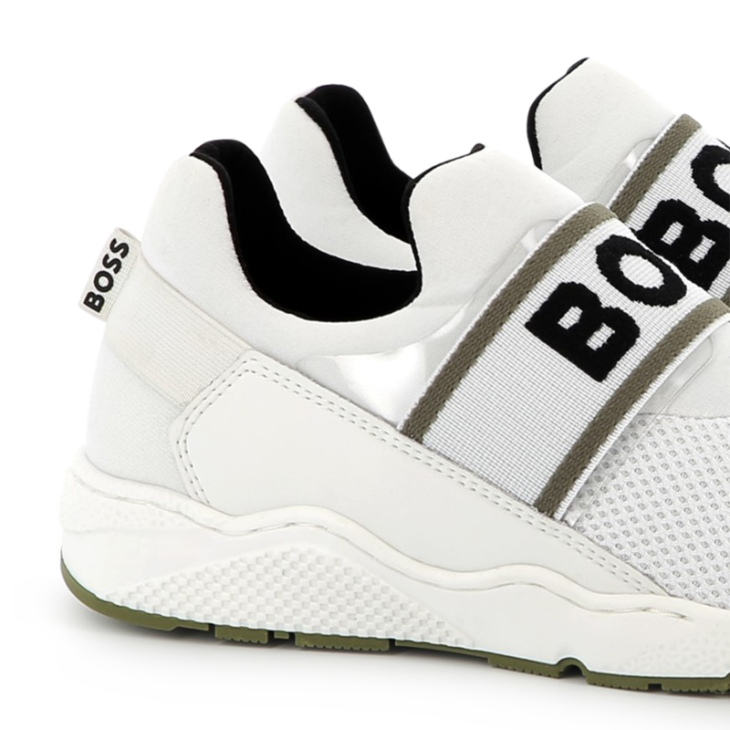 Zapatillas bajas el&aacute;sticas BOSS 
                        NI&Ntilde;O