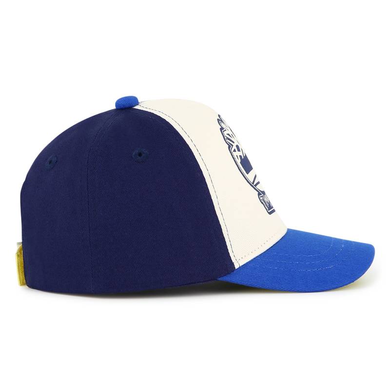 Gorra tricolor con velcro TIMBERLAND 
                        NI&Ntilde;O