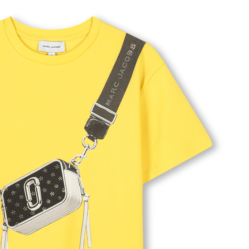 Vestido recto corto de algod&oacute;n MARC JACOBS 
                        NI&Ntilde;A