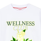 Camiseta de manga corta HUGO 
                    NI&Ntilde;O