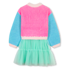 Vestido bimaterial BILLIEBLUSH 
                    NI&Ntilde;A