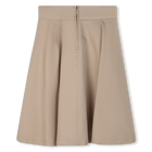 Falda midi con 2 pliegues DKNY 
                    NI&Ntilde;A