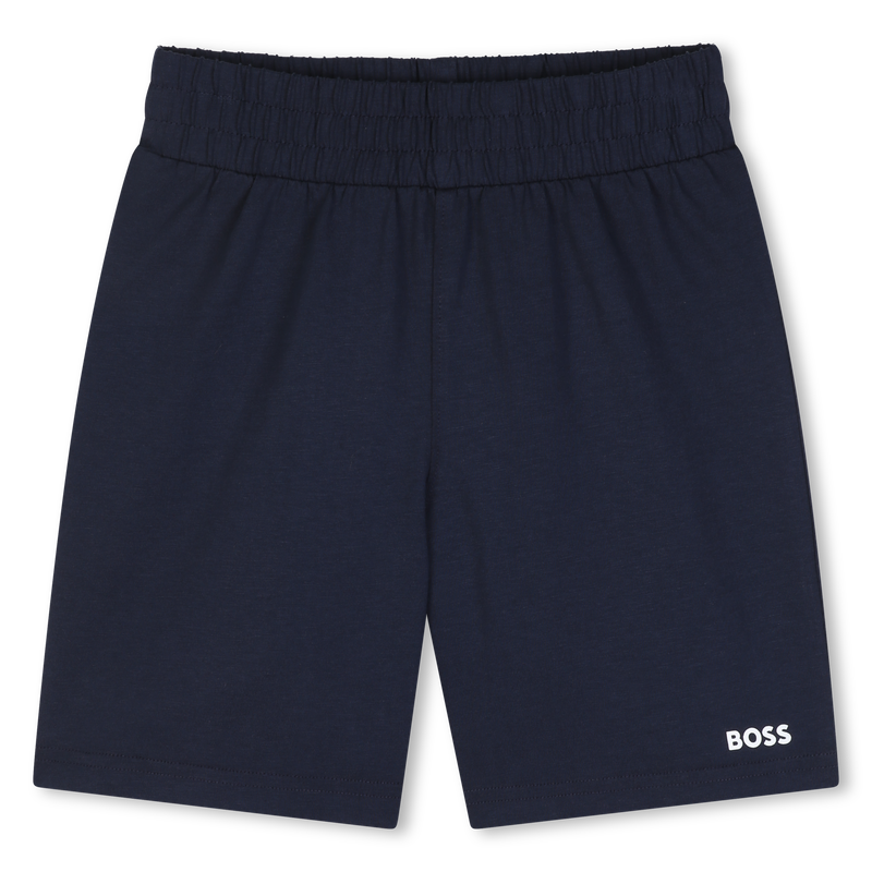 CONJUNTO CAMISETA + PANTAL&Oacute;N CORTO BOSS 
                        NI&Ntilde;O