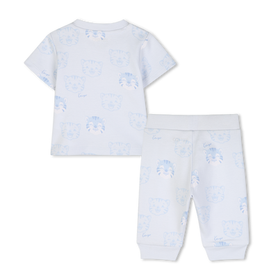 Conjunto de camiseta y pantal&oacute;n KENZO KIDS NI&Ntilde;O