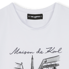 Camiseta de manga corta KARL LAGERFELD KIDS 
                    NI&Ntilde;A