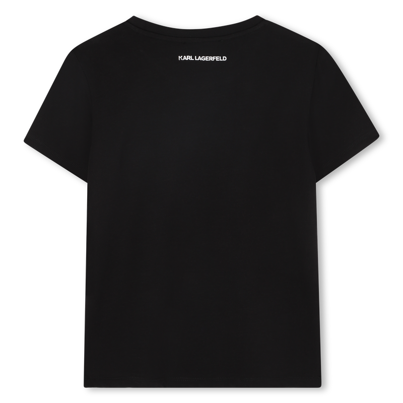Camiseta de manga corta KARL LARGERFELD KIDS 
                        NIÑA