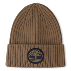 Sombrero de punto con logo, KAKI, hi-res