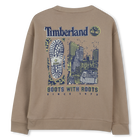 Sudadera de mulet&oacute;n TIMBERLAND 
                    NI&Ntilde;O