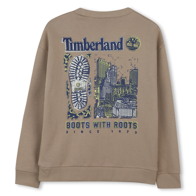 Sudadera de mulet&oacute;n TIMBERLAND 
                        NI&Ntilde;O
