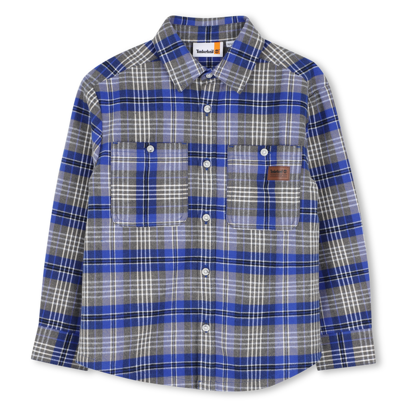 Camisa de cuadros TIMBERLAND 
                        NI&Ntilde;O