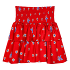 Falda con volantes estampada KENZO KIDS 
                    NI&Ntilde;A