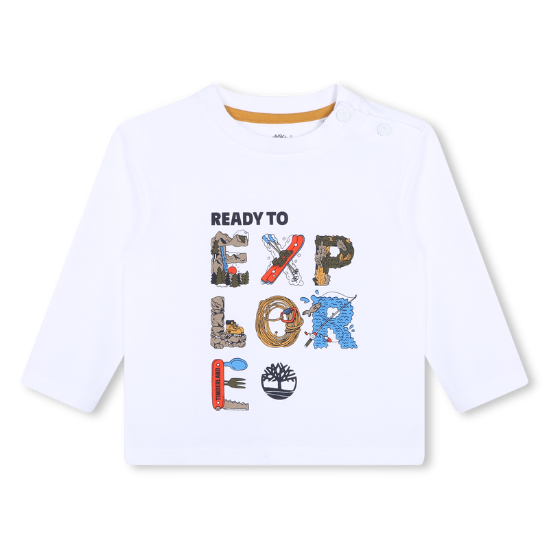 Camiseta de manga larga TIMBERLAND 
                        NI&Ntilde;O