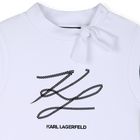 Camiseta de manga corta KARL LAGERFELD KIDS 
                    NI&Ntilde;A