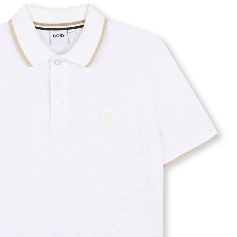 POLO DE MANGA CORTA BOSS 
                        NI&Ntilde;O