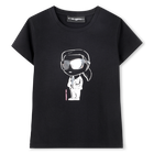 Camiseta de manga corta KARL LAGERFELD KIDS 
                    NI&Ntilde;A
