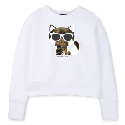 SUDADERA KARL LAGERFELD KIDS NI&Ntilde;A
