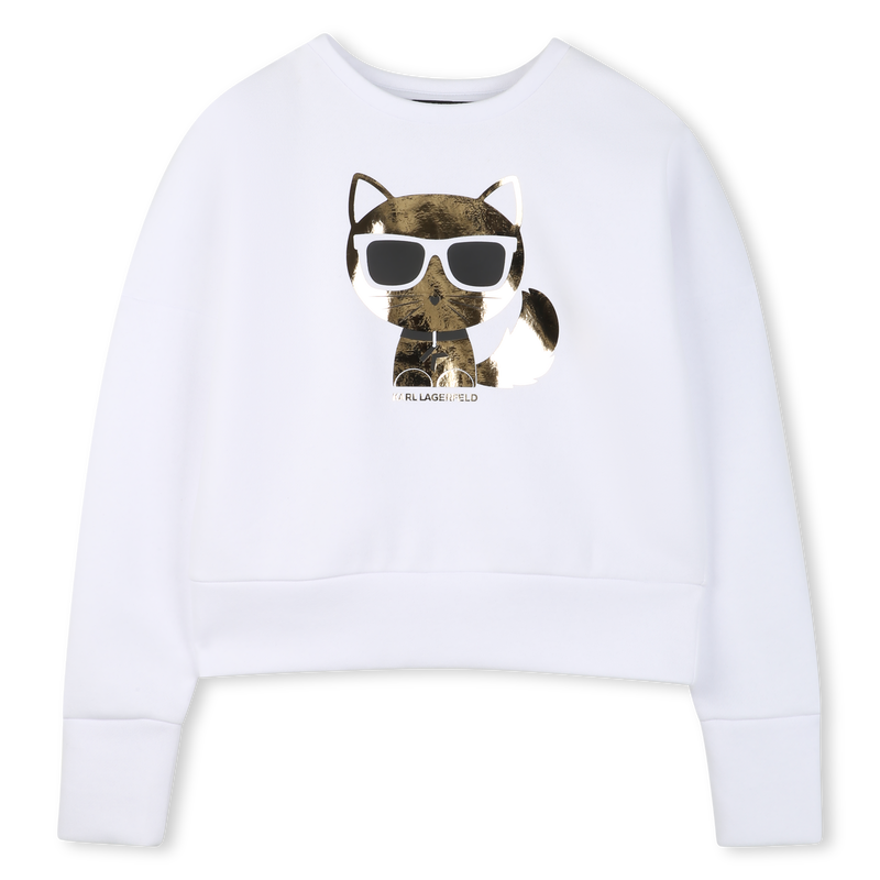 SUDADERA KARL LAGERFELD KIDS 
                        NI&Ntilde;A