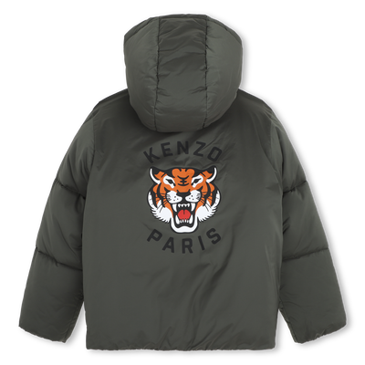 Chaqueta acolchada con capucha KENZO KIDS UNISEXO