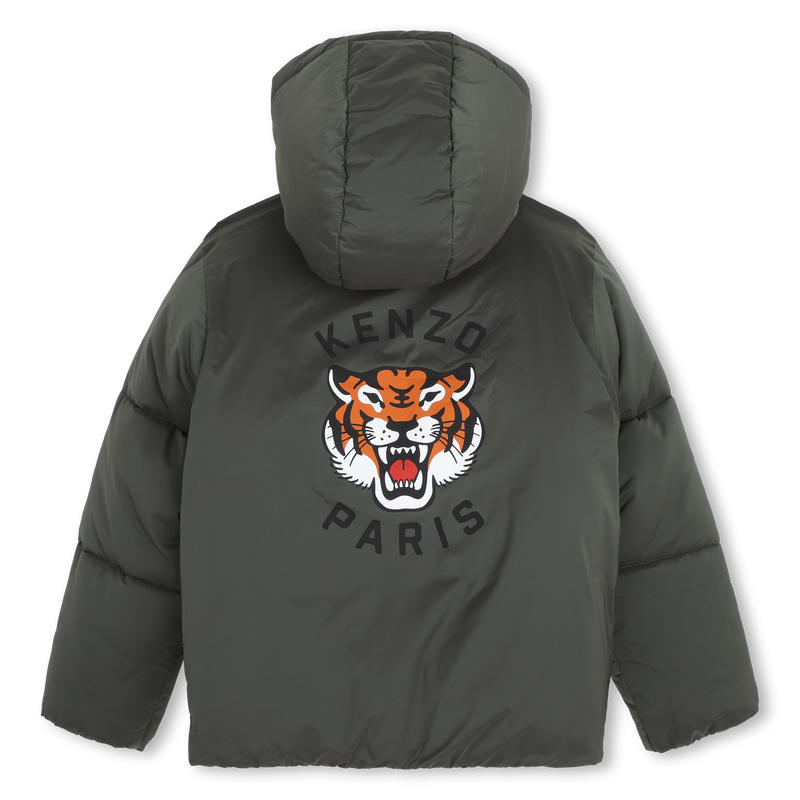 Chaqueta acolchada con capucha KENZO KIDS 
                        UNISEXO