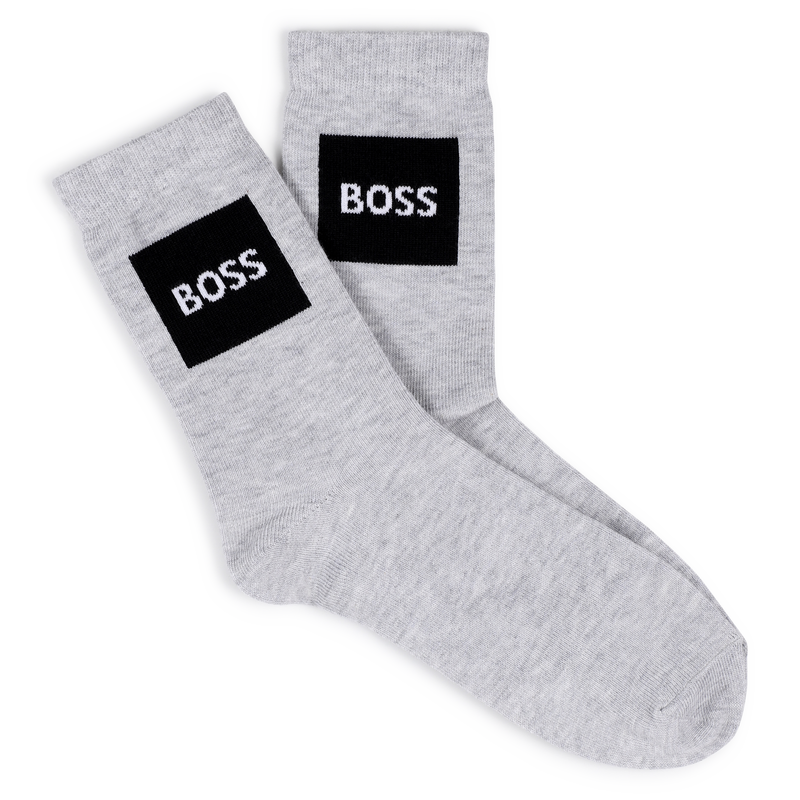 JUEGO DE 3 PARES DE CALCETINES BOSS 
                        NI&Ntilde;O
