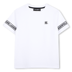 Camiseta de mangas cortas, BLANCO, hi-res