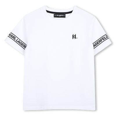 Camiseta de mangas cortas KARL LAGERFELD KIDS NI&Ntilde;O
