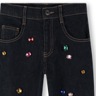 Pantalones de mezclilla cruda MARC JACOBS 
                    NI&Ntilde;A