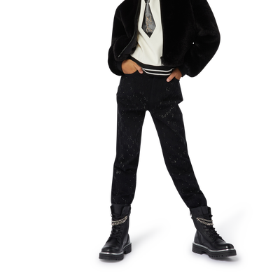 Top con estampado de corbata KARL LAGERFELD KIDS NI&Ntilde;A