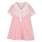 Vestido polo con apliques BOSS 
                    NI&Ntilde;A