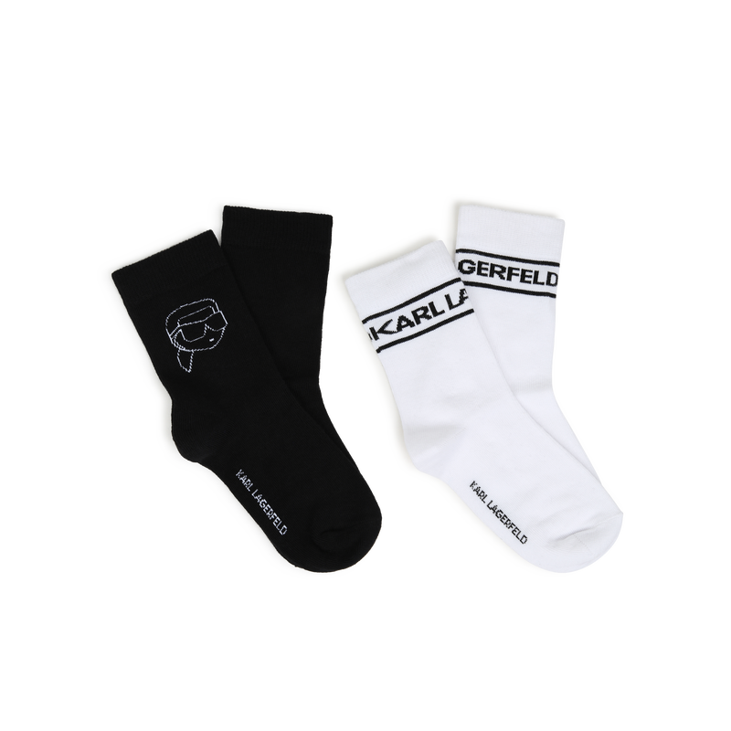 Lote de calcetines KARL LAGERFELD KIDS 
                        UNISEXO